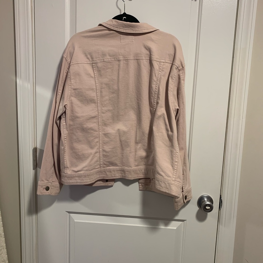 Universal Thread Pink Denim Jacket - image 3